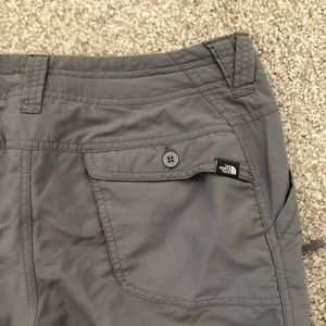 Dark khaki North Face hiking pants